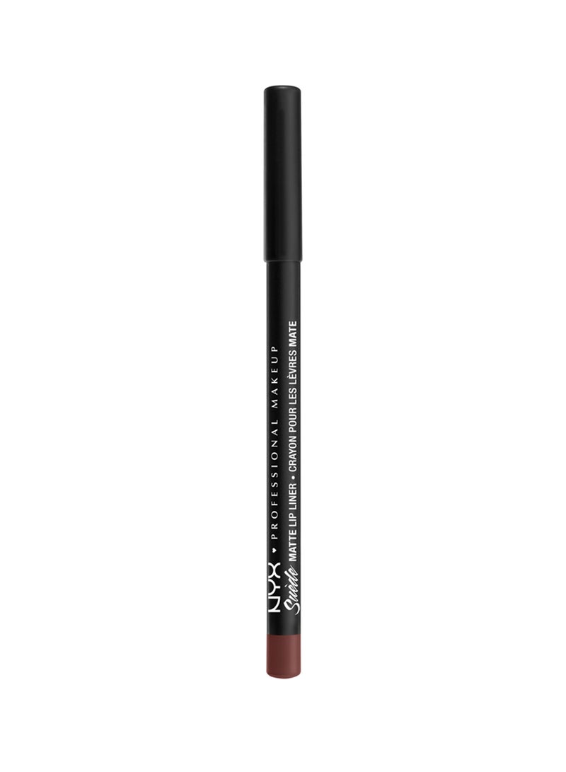 NYX PROFESSIONAL MAKEUP Suede Matte Lip Liner Cold Brew