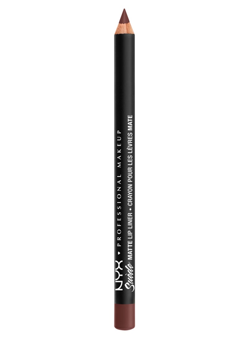 NYX PROFESSIONAL MAKEUP Suede Matte Lip Liner Cold Brew